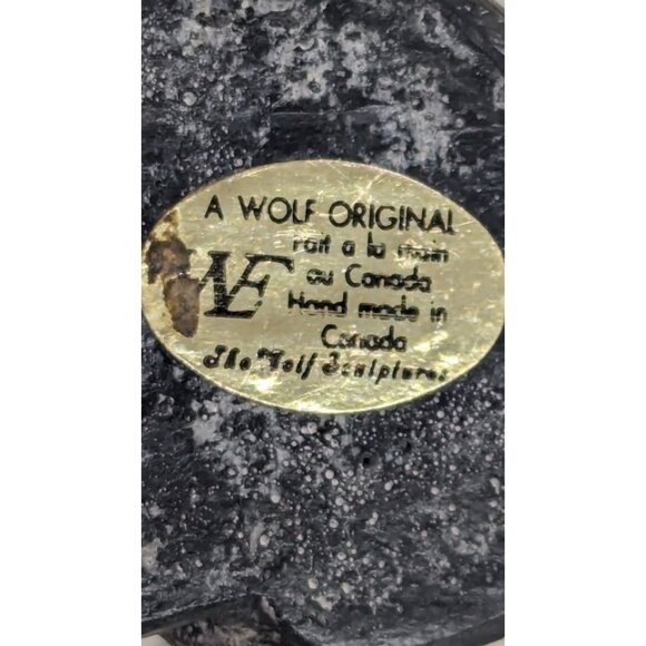 Vintage WOLF ORIGINAL Crouching Cat - Picture 6 of 8